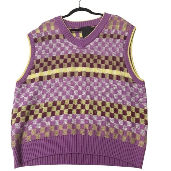 Urban Outfitters Sweaters - Urban Outfitters Checkered Sweater Vest